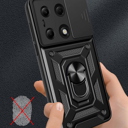 Custodia per Google Pixel 9a, Techsuit, CamShield, Nera