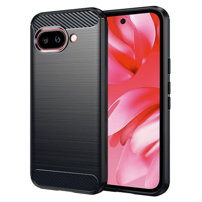Custodia per Google Pixel 9a, Techsuit, Carbonio, Nera