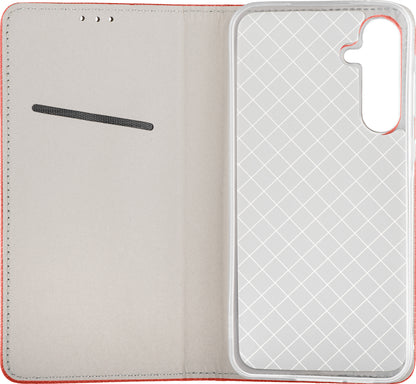 Custodia per Honor 200, OEM, Smart Magnet, Rossa
