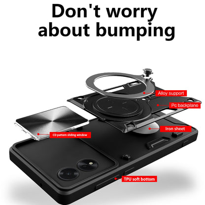 Custodia per Honor 200 Lite, Techsuit, CamGuard Pro, Rossa