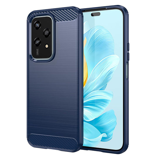 Custodia per Honor 200 Lite, Techsuit, Carbonio, Blu