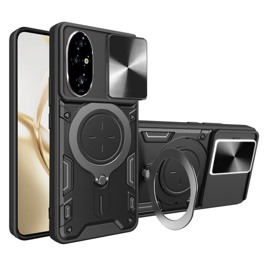 Custodia per Honor 200 Pro, Techsuit, CamGuard Pro, Nera