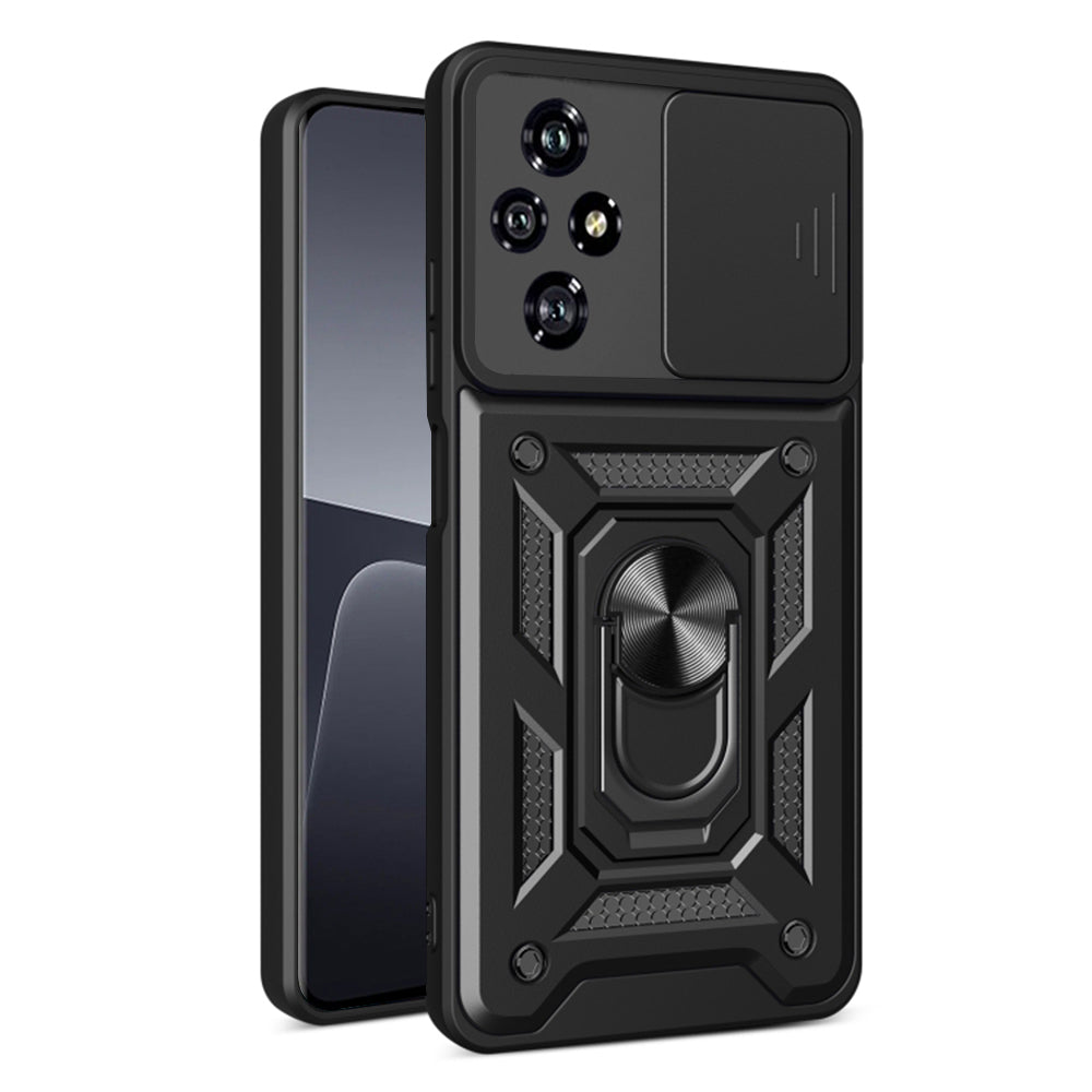 Custodia per Honor 200, Techsuit, CamShield, Nera