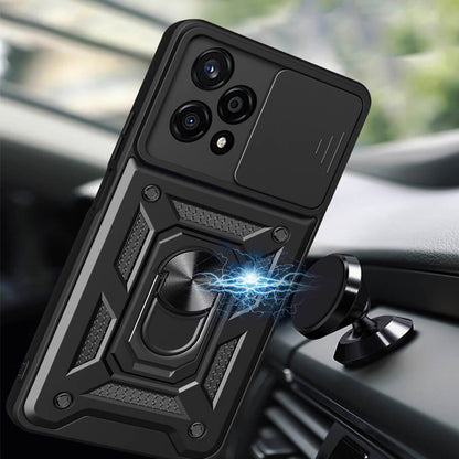 Custodia per Honor 200, Techsuit, CamShield, Nera