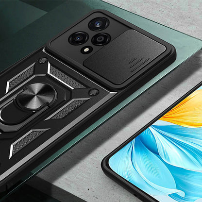 Custodia per Honor 200, Techsuit, CamShield, Nera