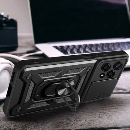 Custodia per Honor 200, Techsuit, CamShield, Nera