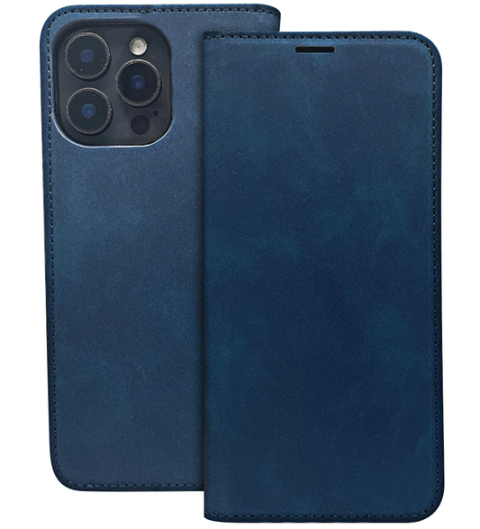 Custodia per Honor 400 Lite, OEM, Smart Suede, Blu Navy