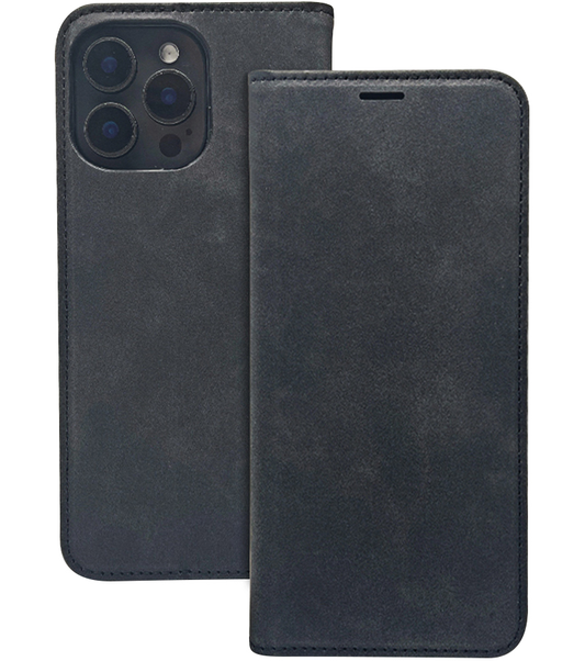 Custodia per Honor 400 Lite, OEM, Smart Suede, Nera
