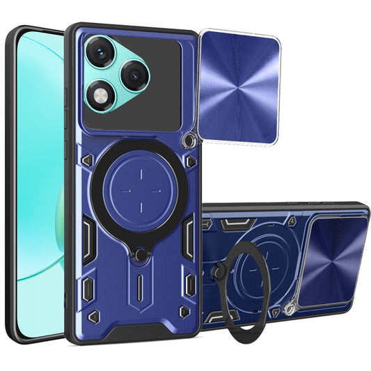 Custodia per Honor 400 Lite, Techsuit, CamGuard Pro, Blu