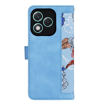 Custodia per Honor 400 Lite, Techsuit, FlipCraft, Blu