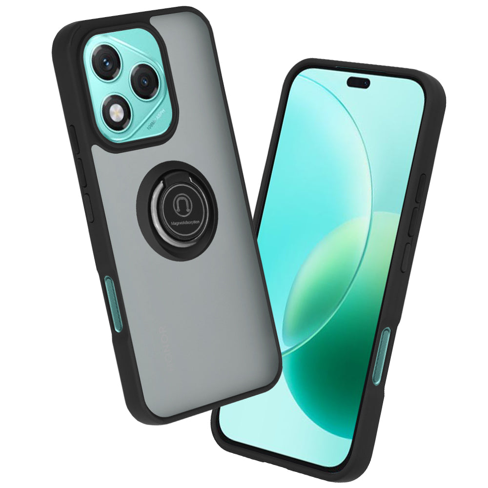 Custodia per Honor 400 Lite, Techsuit, Glinth, Nera
