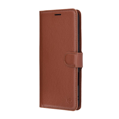 Custodia per Honor 400 Lite, Techsuit, Leather Folio, Marrone