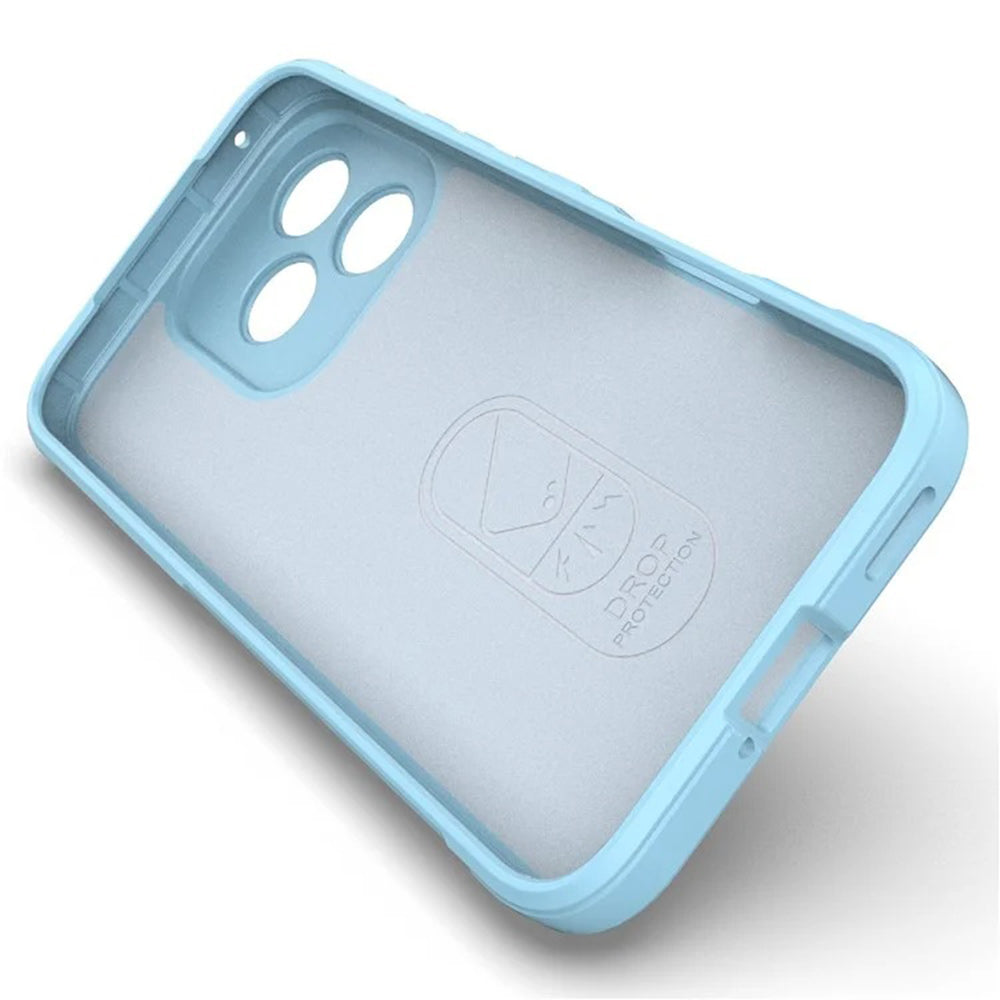 Custodia per Honor 400 Lite, Techsuit, Magic Shield, Blu