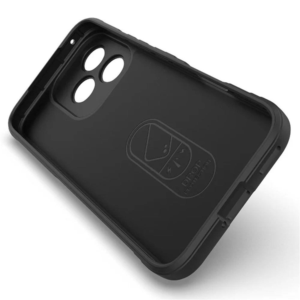 Custodia per Honor 400 Lite, Techsuit, Magic Shield, Nera