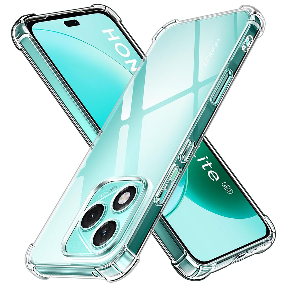 Custodia per Honor 400 Lite, Techsuit, Shockproof Clear, Trasparente