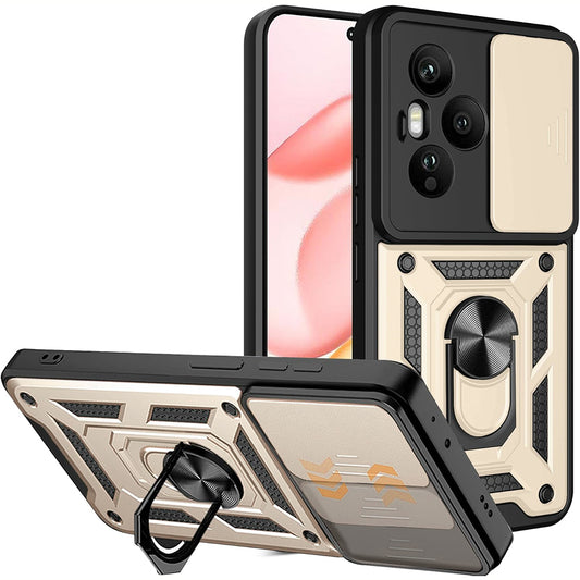 Custodia per Honor 400 Pro, Techsuit, CamShield, Dorata