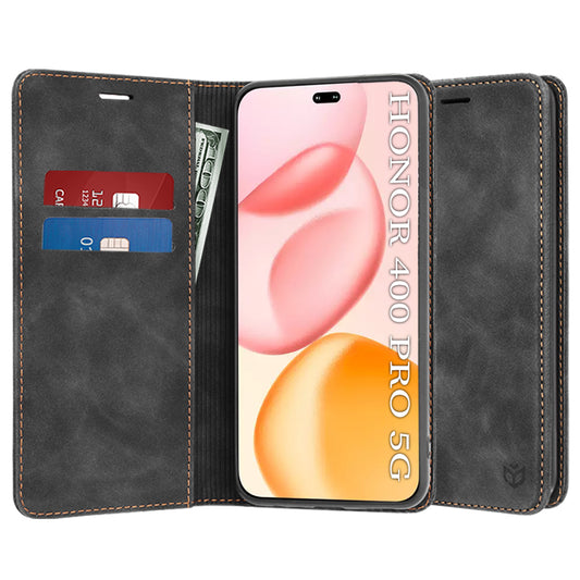 Custodia per Honor 400 Pro, Techsuit, Confy, Nera