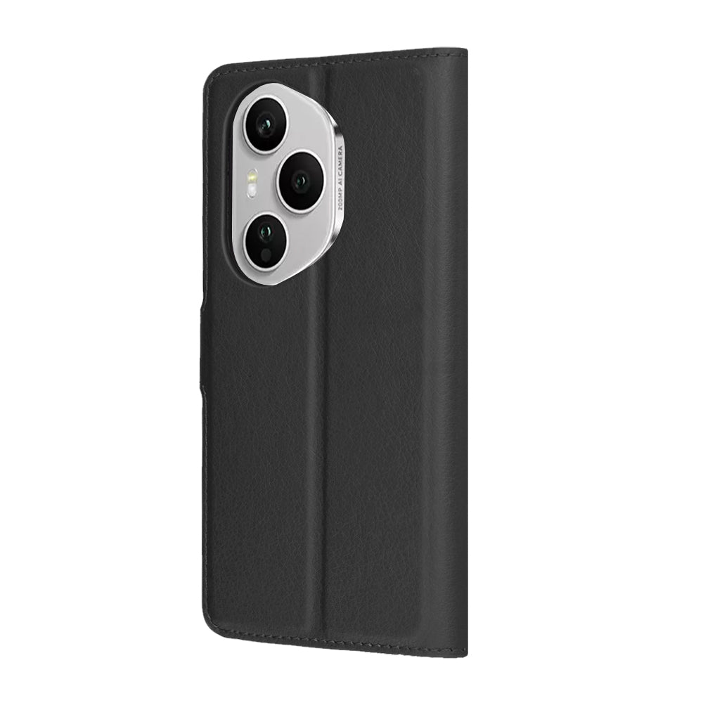 Custodia per Honor 400 Pro, Techsuit, Leather Folio, Nera