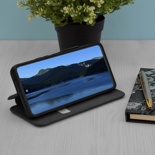 Custodia per Honor 400 Pro, Techsuit, Safe Wallet Plus, Nera