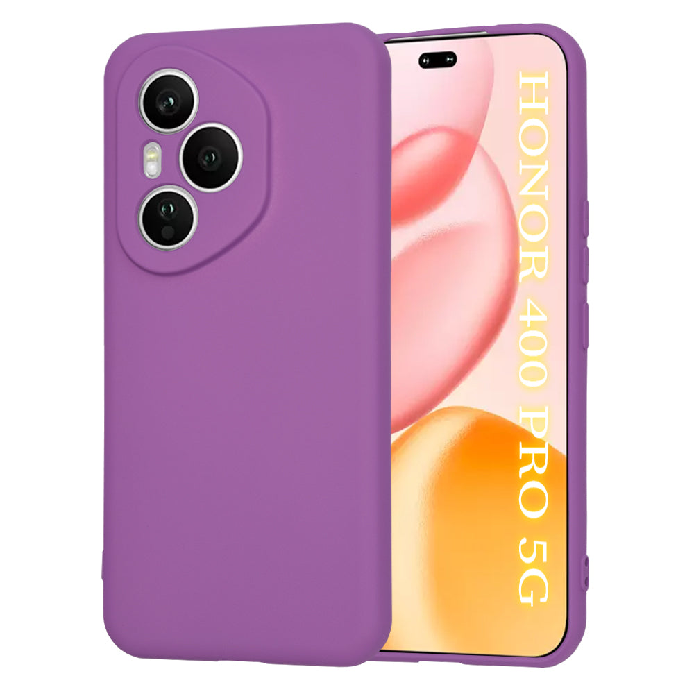 Custodia per Honor 400 Pro, Techsuit, SoftFlex, Viola