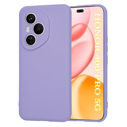 Custodia per Honor 400 Pro, Techsuit, SoftFlex, Viola Chiaro