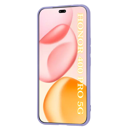 Custodia per Honor 400 Pro, Techsuit, SoftFlex, Viola Chiaro