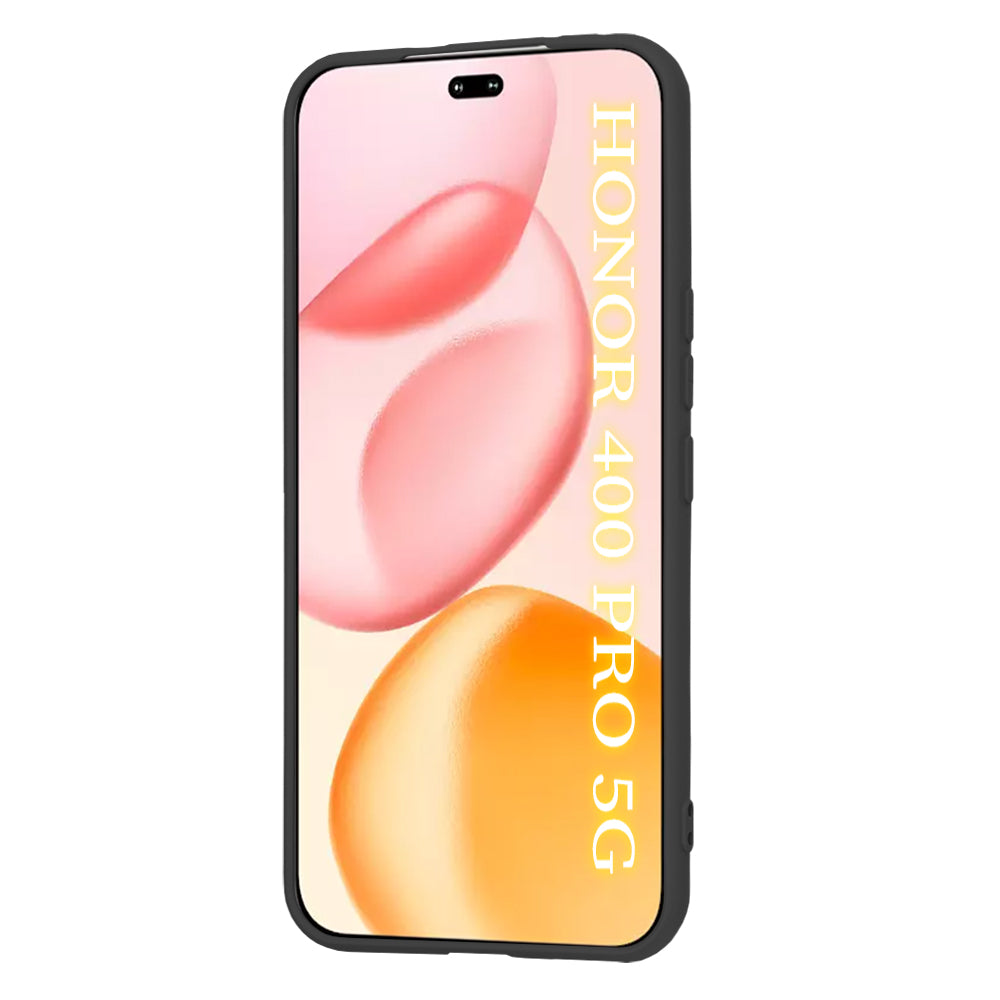 Custodia per Honor 400 Pro, Techsuit, SoftFlex, Nera