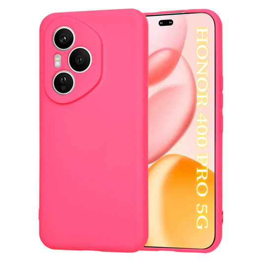 Custodia per Honor 400 Pro, Techsuit, SoftFlex, Rosa Scuro