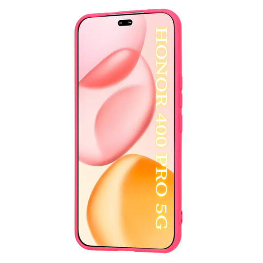 Custodia per Honor 400 Pro, Techsuit, SoftFlex, Rosa Scuro