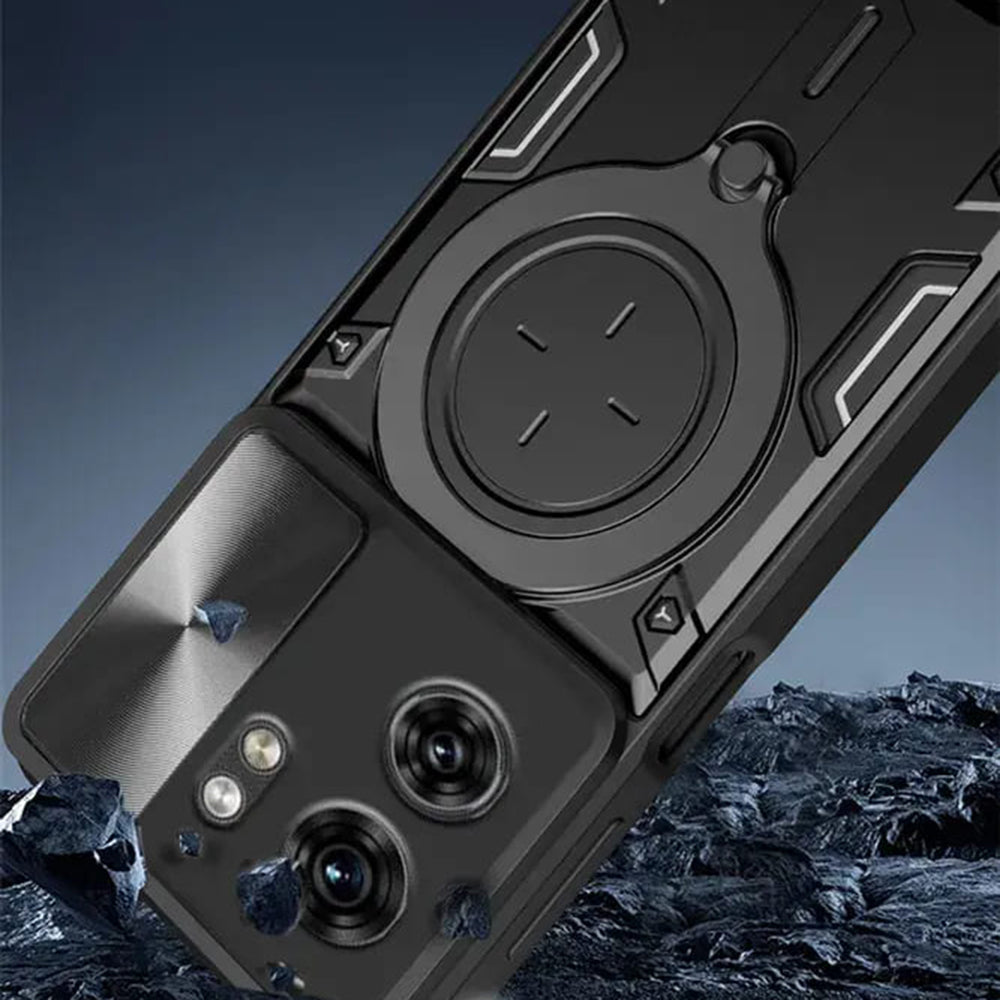 Custodia per Honor 400 Smart 4G / X7d 4G / 400 Smart 5G, Techsuit, CamGuard Pro, Viola