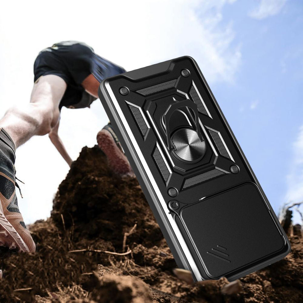 Custodia per Honor 400 Smart 4G / X7d 4G / 400 Smart 5G, Techsuit, CamShield, Verde