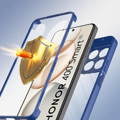 Custodia per Honor 400 Smart 4G / X7d 4G / 400 Smart 5G, Techsuit, ColorVerse 360, Blu
