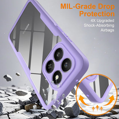 Custodia per Honor 400 Smart 4G / X7d 4G / 400 Smart 5G, Techsuit, ColorVerse 360, Viola