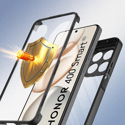 Case for Honor 400 Smart 4G / X7d 4G / 400 Smart 5G, Techsuit, ColorVerse 360, Black