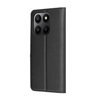 Custodia per Honor 400 Smart 4G / X7d 4G / 400 Smart 5G, Techsuit, Leather Folio, Nera