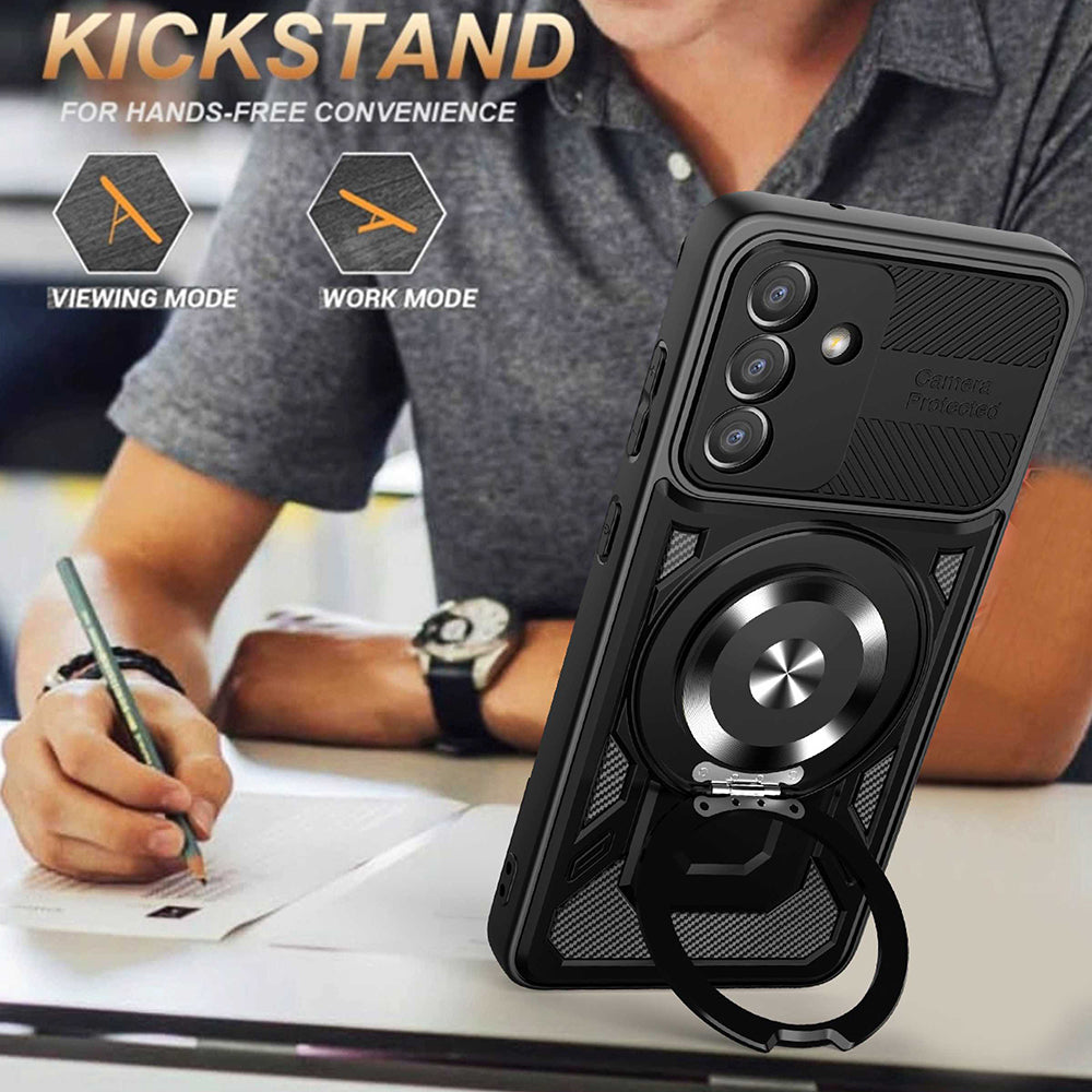 Custodia per Honor 400 Smart 4G / X7d 4G / 400 Smart 5G, Techsuit, RuggedCam, Blu