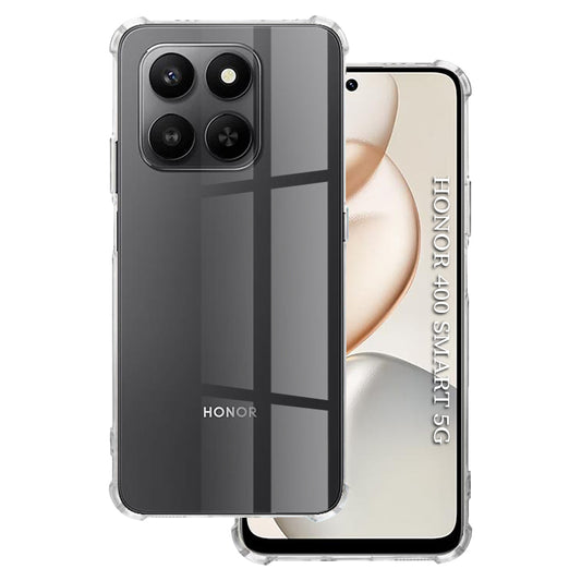 Custodia per Honor 400 Smart 4G / X7d 4G / 400 Smart 5G, Techsuit, Shockproof Clear, Trasparente