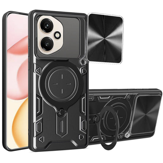 Custodia per Honor 400, Techsuit, CamGuard Pro, Nera