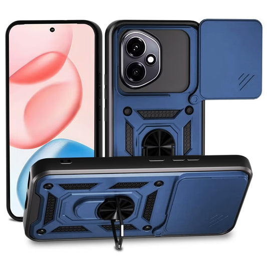 Custodia per Honor 400, Techsuit, CamShield, Blu