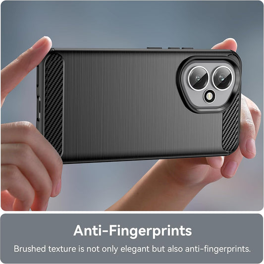 Custodia per Honor 400, Techsuit, Carbonio, Nera