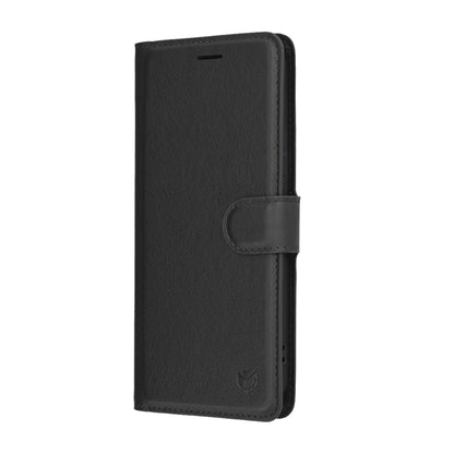 Custodia per Honor 400, Techsuit, Leather Folio, Nera