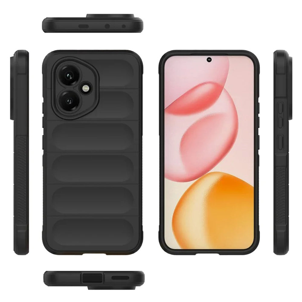 Custodia per Honor 400, Techsuit, Magic Shield, Nera
