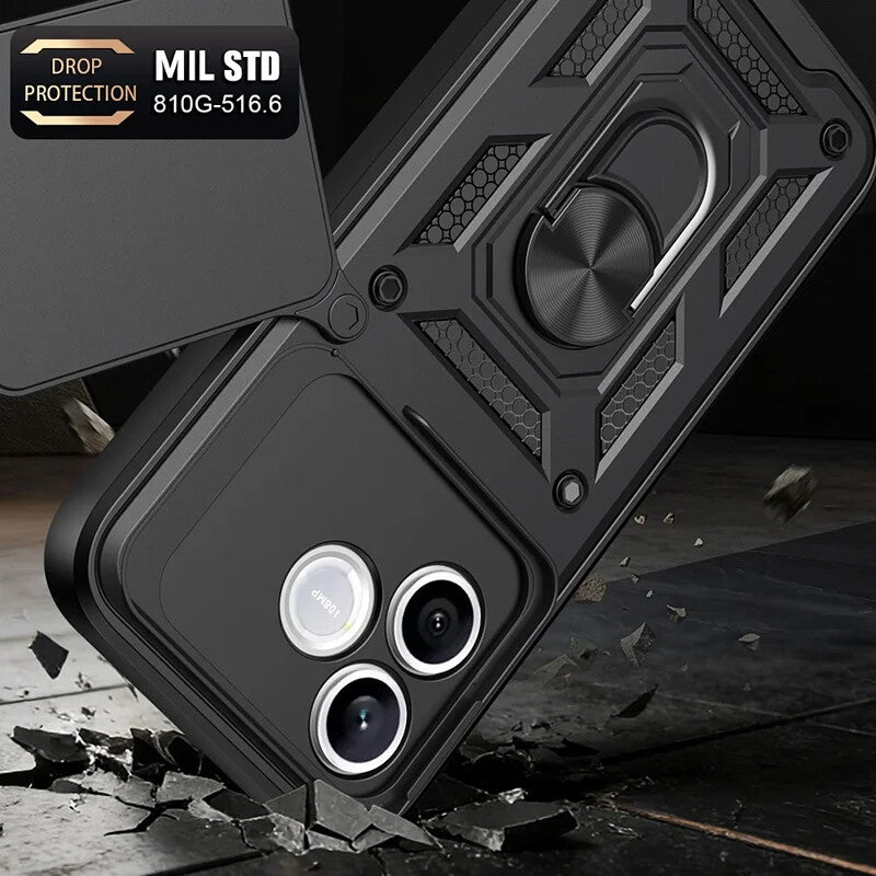 Custodia per Honor 600 Lite, OEM, CamShield, Nera