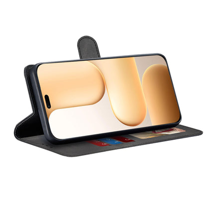 Custodia per Honor 600 Lite, Techsuit, Diary Book, Nera