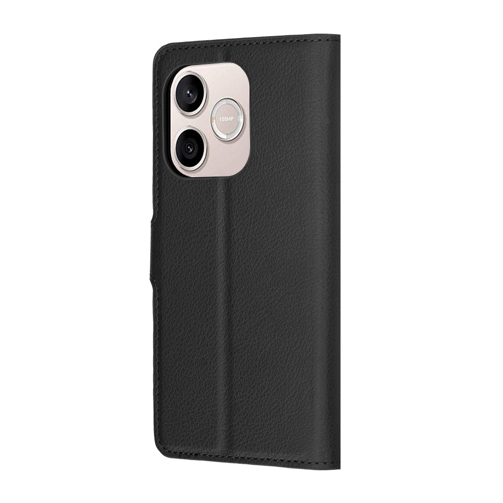 Custodia per Honor 600 Lite, Techsuit, Leather Folio, Nera