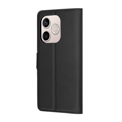 Custodia per Honor 600 Lite, Techsuit, Leather Folio, Nera