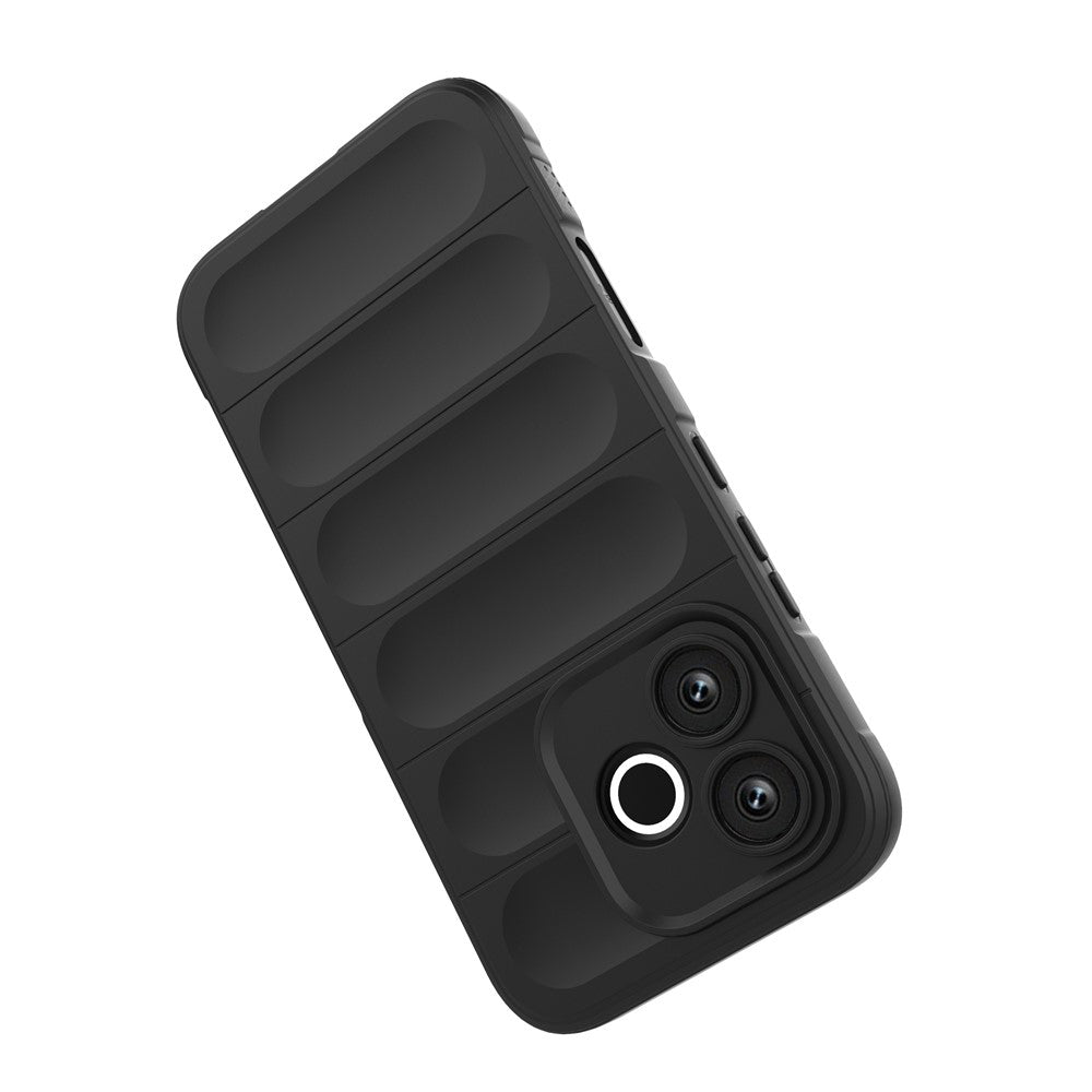 Custodia per Honor 600 Lite, Techsuit, Magic Shield, Nera