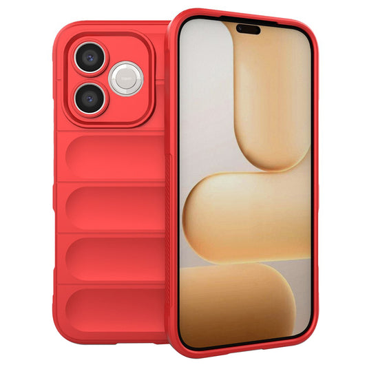 Case for Honor 600 Lite, Techsuit, Magic Shield, Red