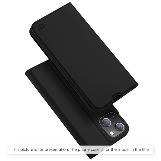 Custodia per Honor 600 Lite, Techsuit, Magskin Book, Nera