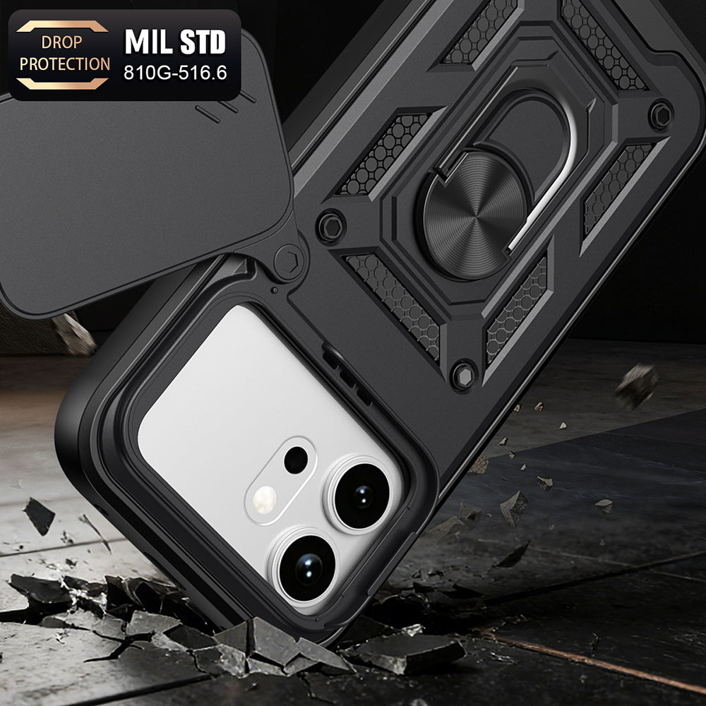 Custodia per Honor 600 Pro / 600, Techsuit, CamShield, Blu